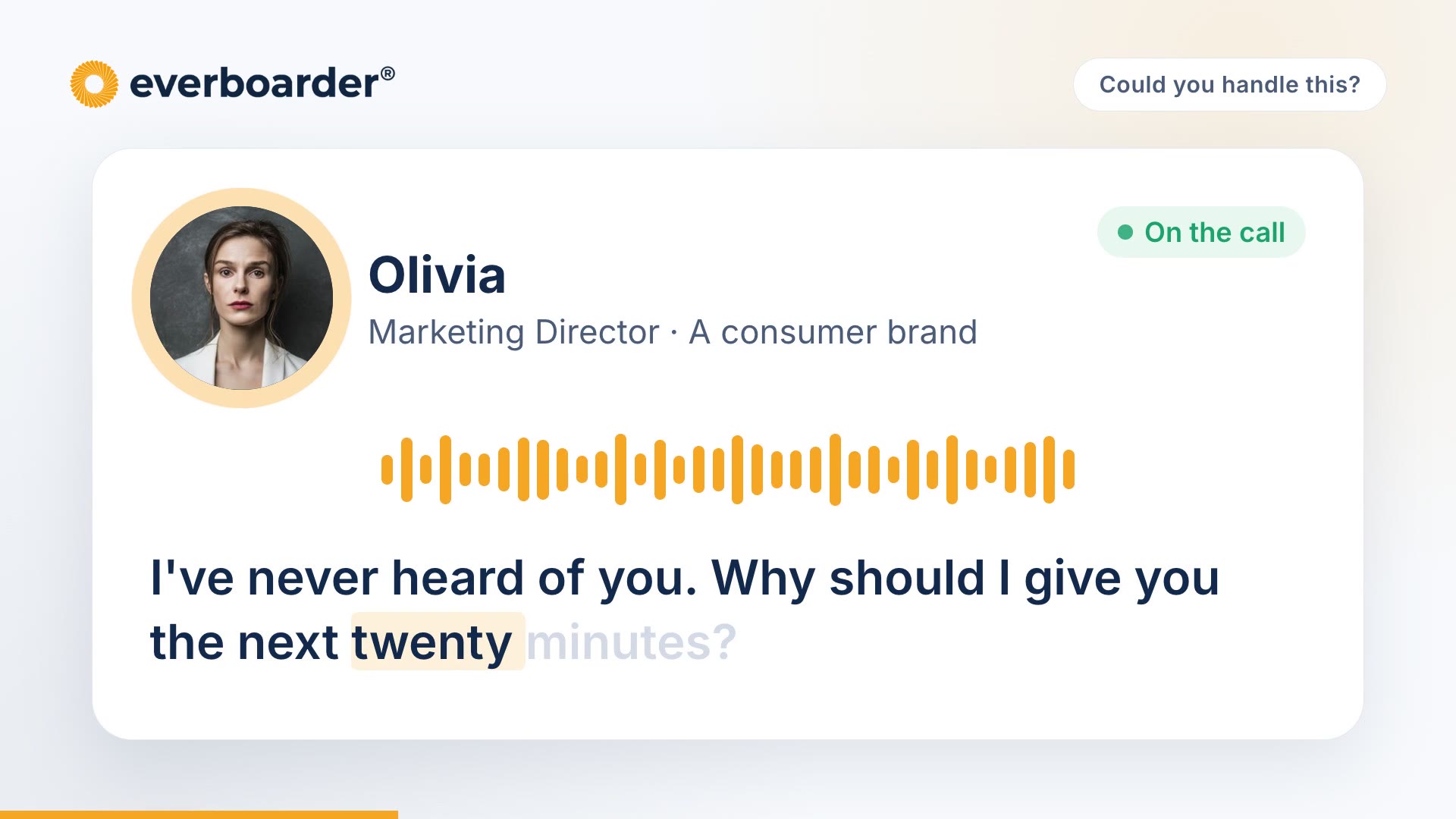 Video: I've never heard of you