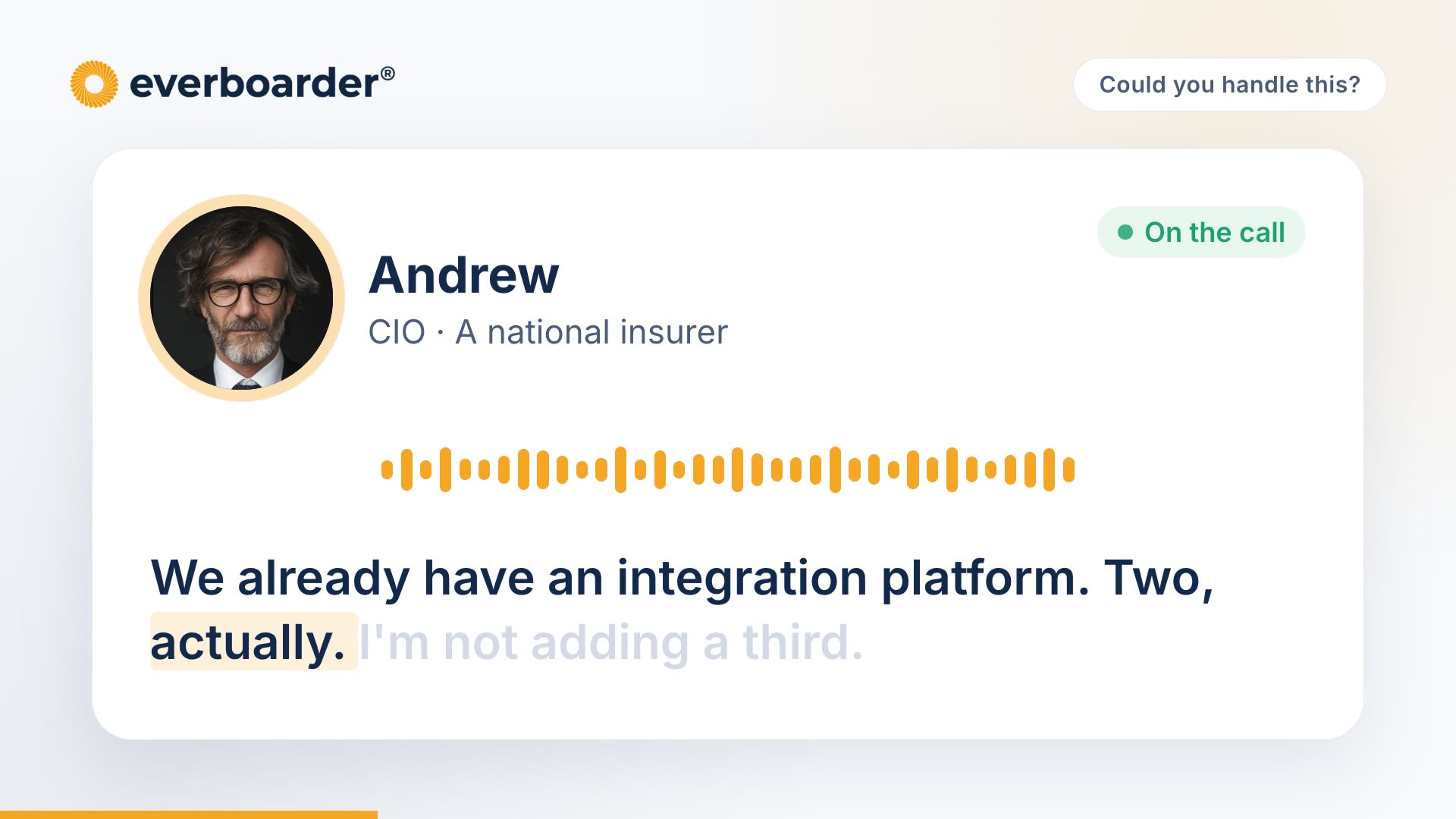 Video: We already have an integration platform
