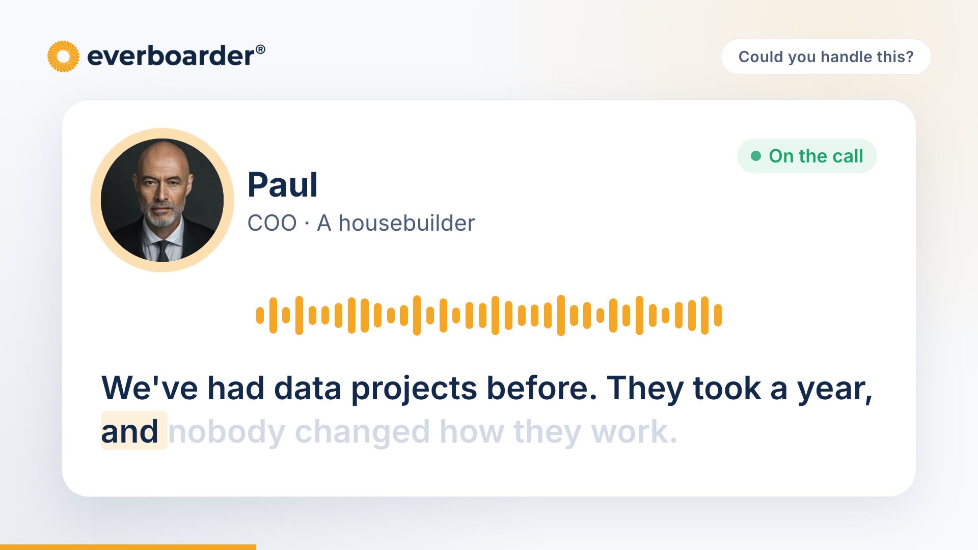 Video: Data projects never change anything