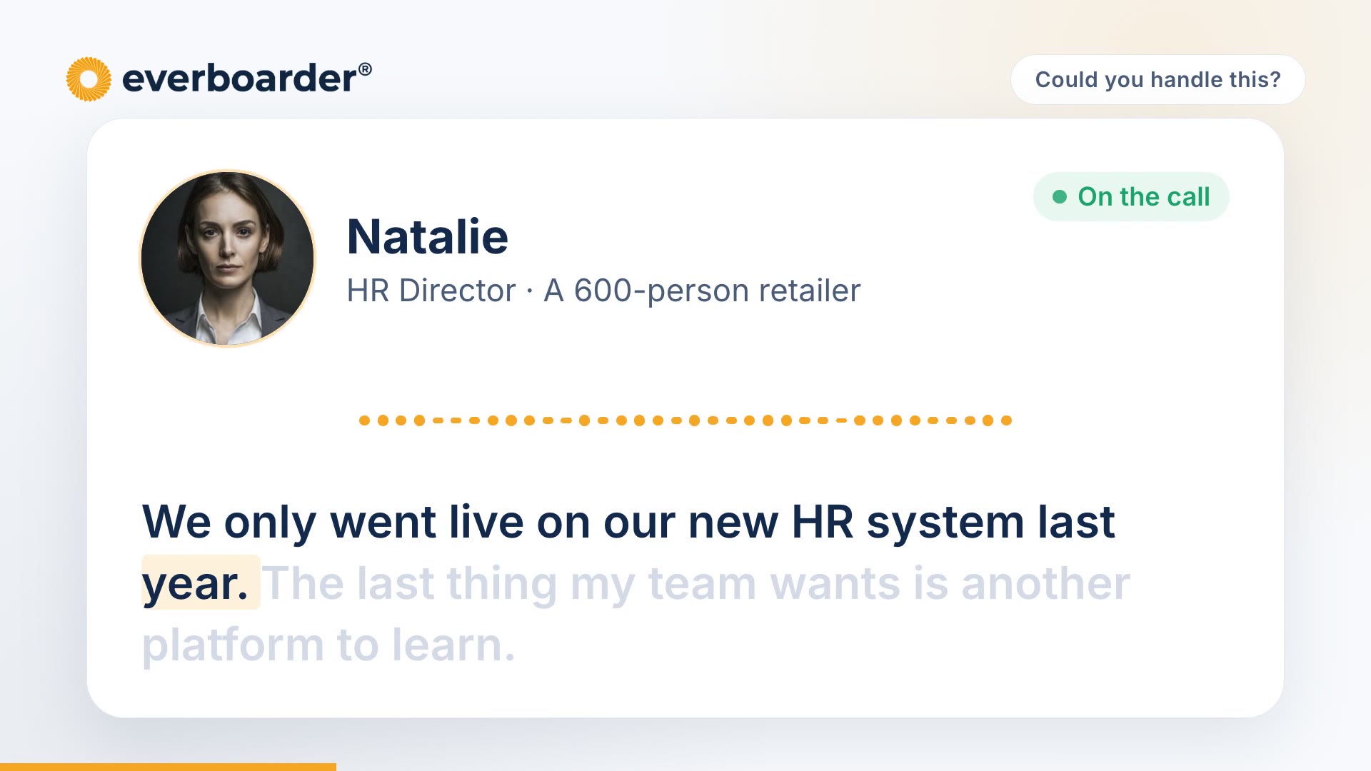 Video: We only just went live on a new HR system