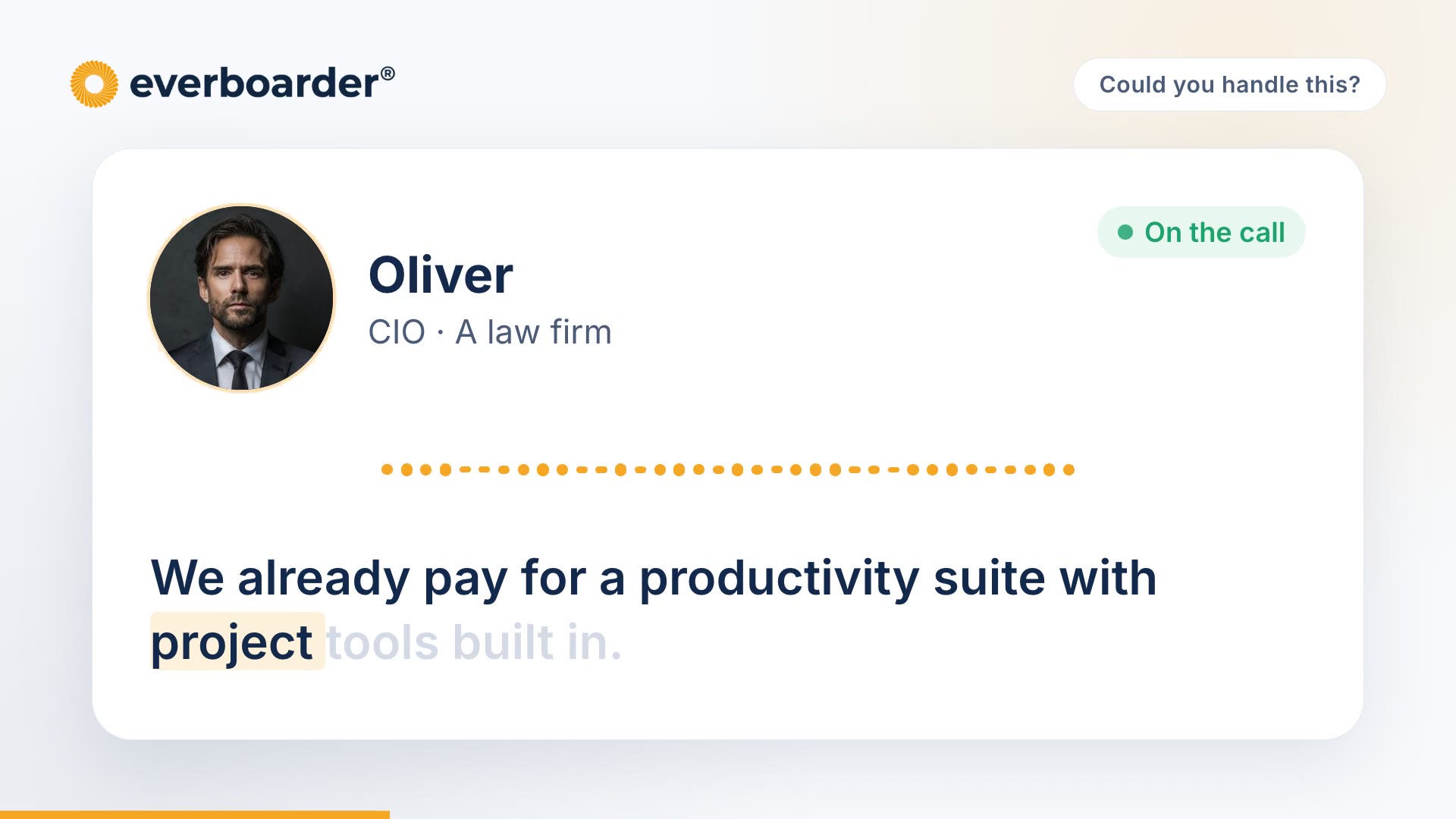 Video: Our productivity suite already includes it